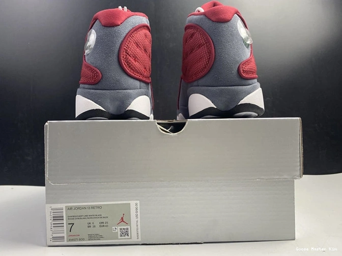 4179 Compact Red 13 Flint Gym Jordan 414571- Grey Retro 1014
